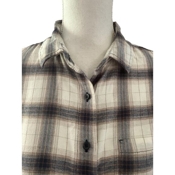 Pendleton Flannel Button Down Plaid Long Sleeve Casual Shirt Womens SZ Petite M - Picture 6 of 10